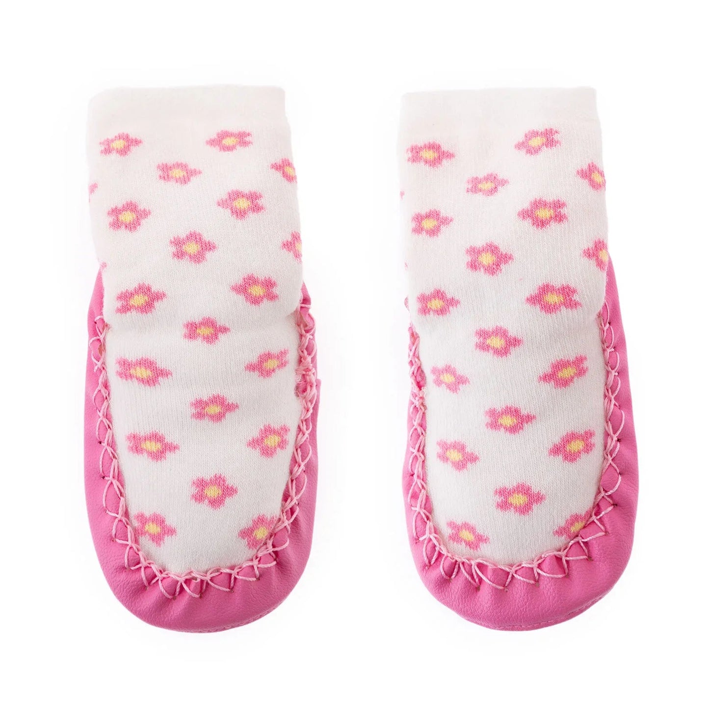 HelloBaby Rattle Socks - Ecru - mezetto ebebek ebebek