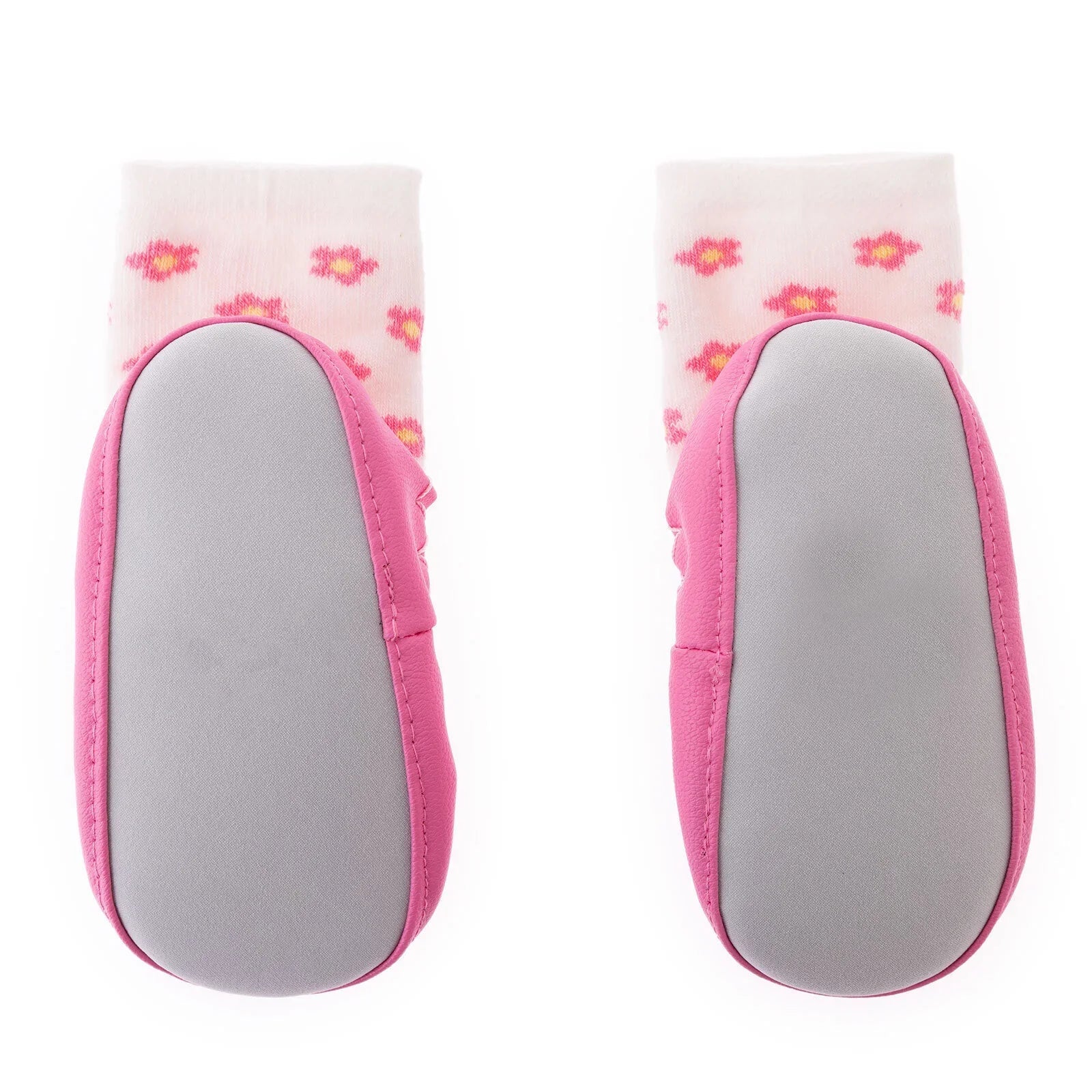 HelloBaby Rattle Socks - Ecru - mezetto ebebek ebebek