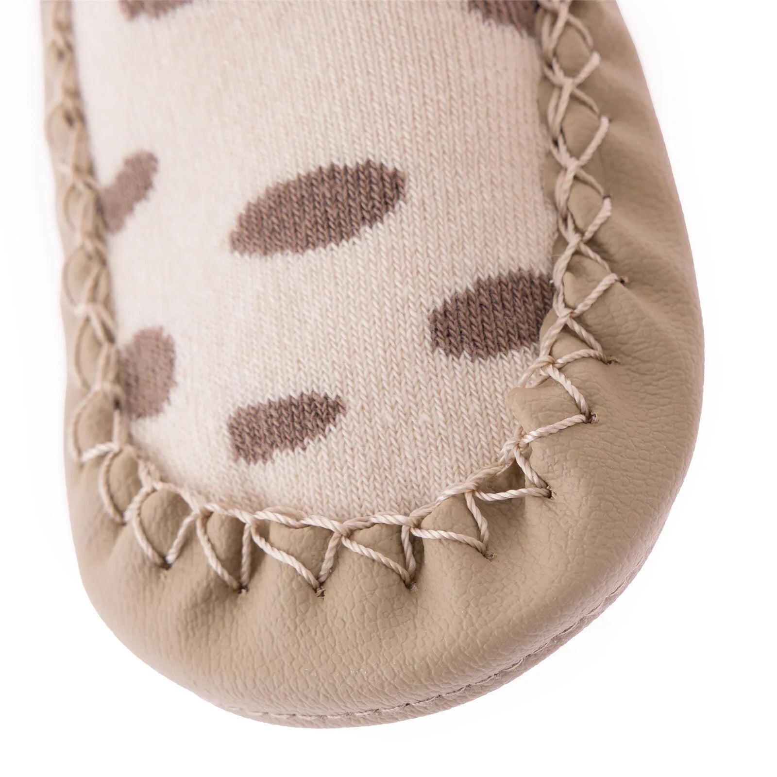 HelloBaby Rattle Socks - Ecru - mezetto ebebek ebebek