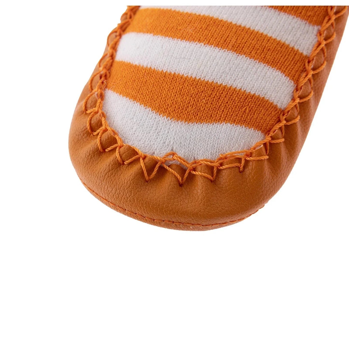 HelloBaby Rattle Socks - Orange - mezetto ebebek ebebek