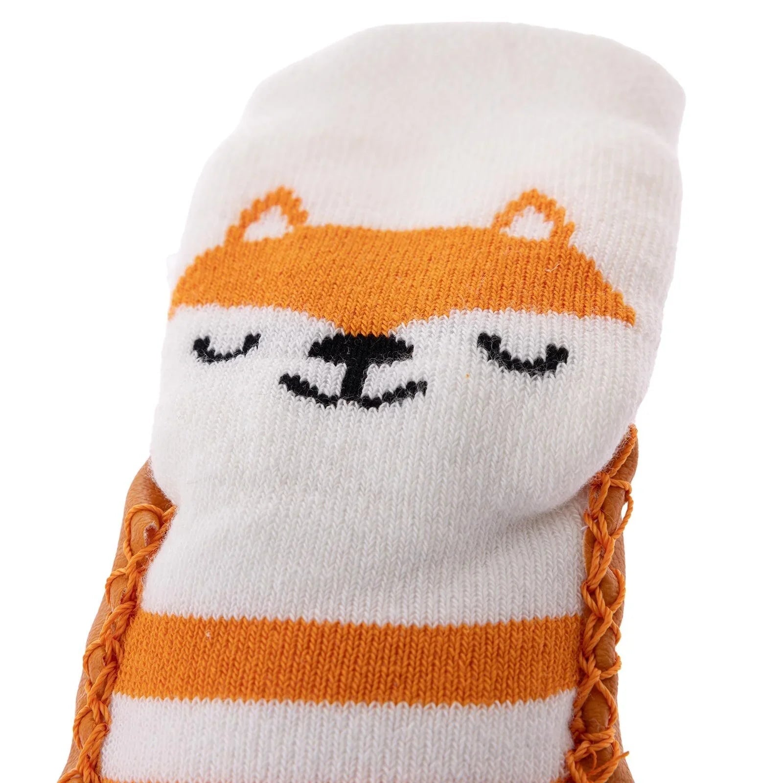 HelloBaby Rattle Socks - Orange - mezetto ebebek ebebek