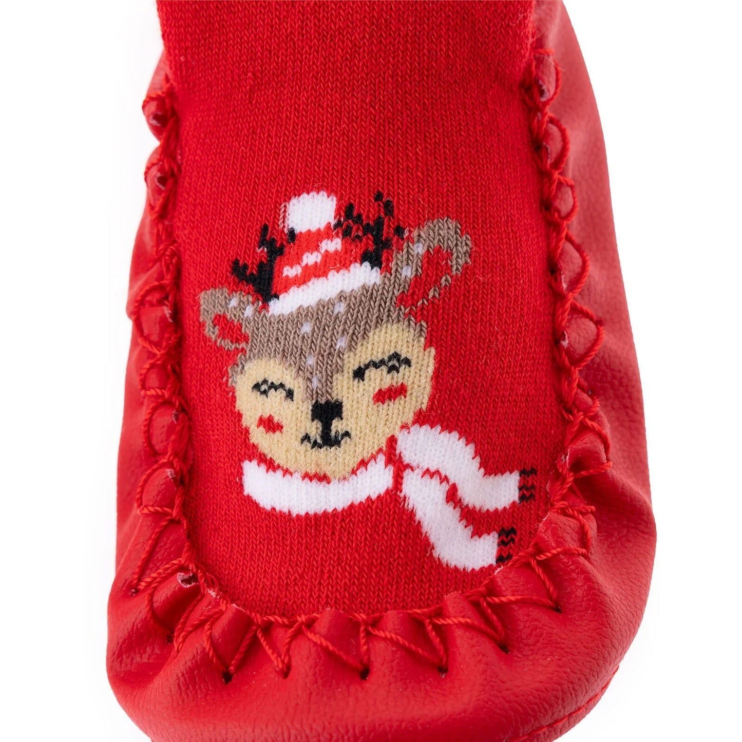 HelloBaby Rattle Socks - Red - mezetto ebebek ebebek