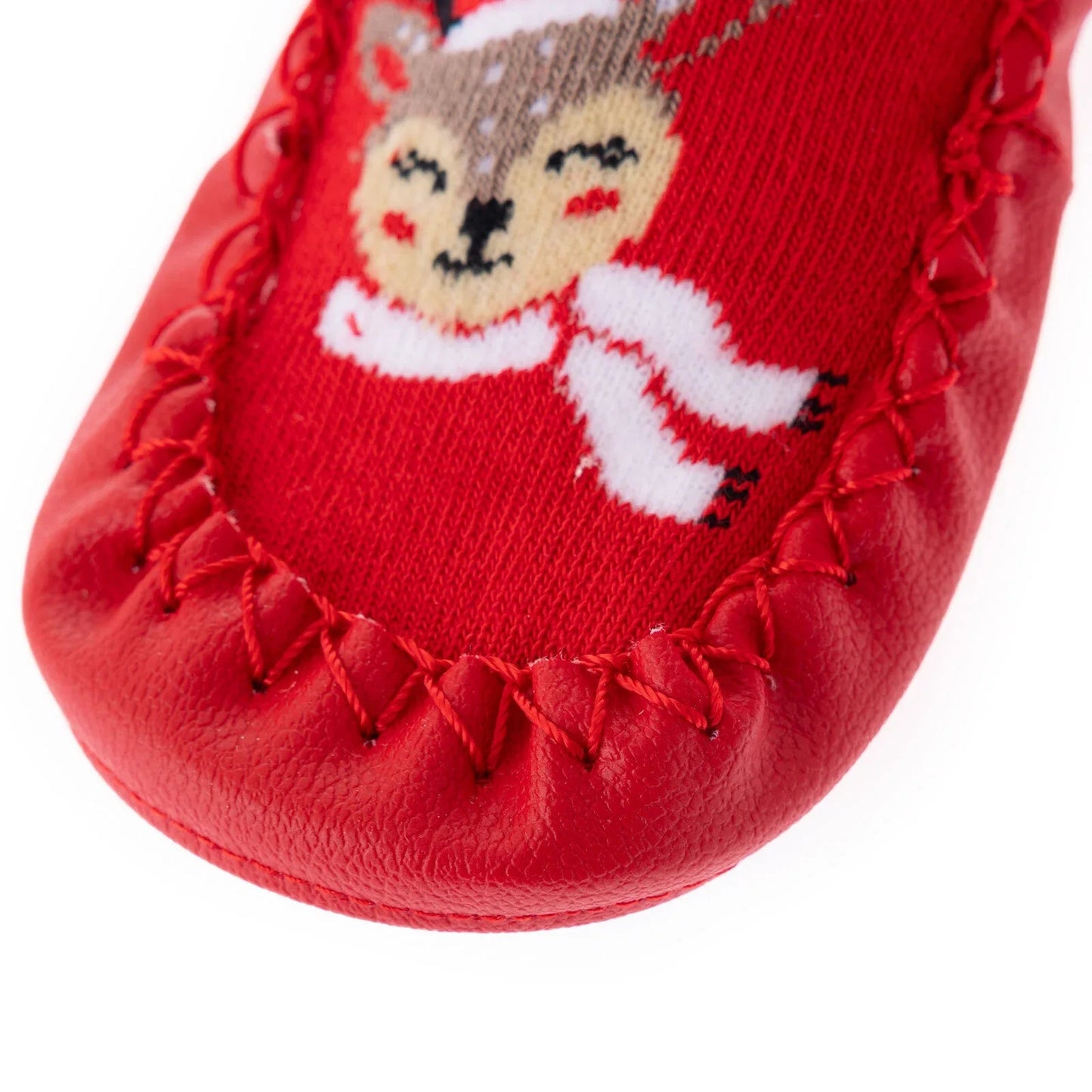 HelloBaby Rattle Socks - Red - mezetto ebebek ebebek