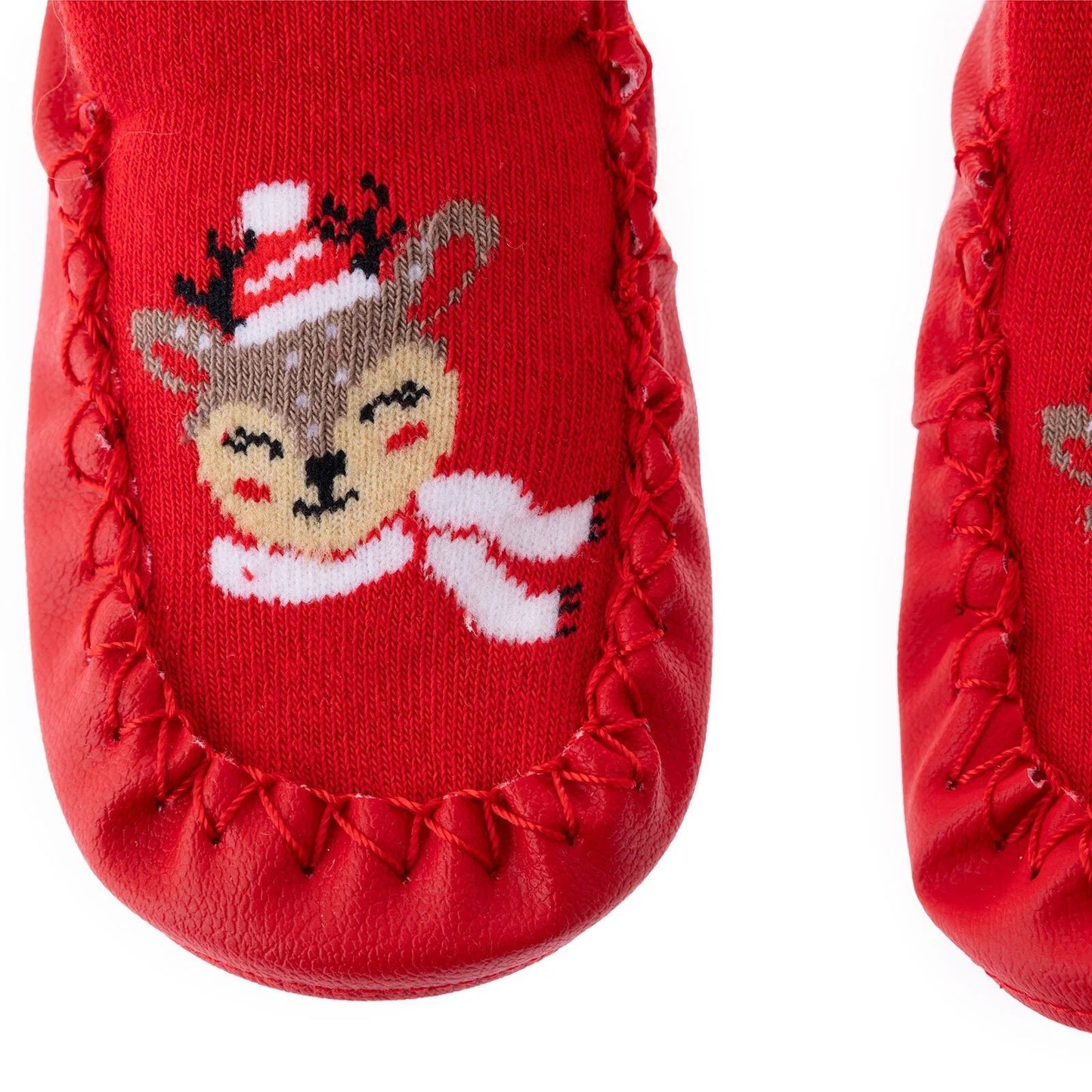 HelloBaby Rattle Socks - Red - mezetto ebebek ebebek