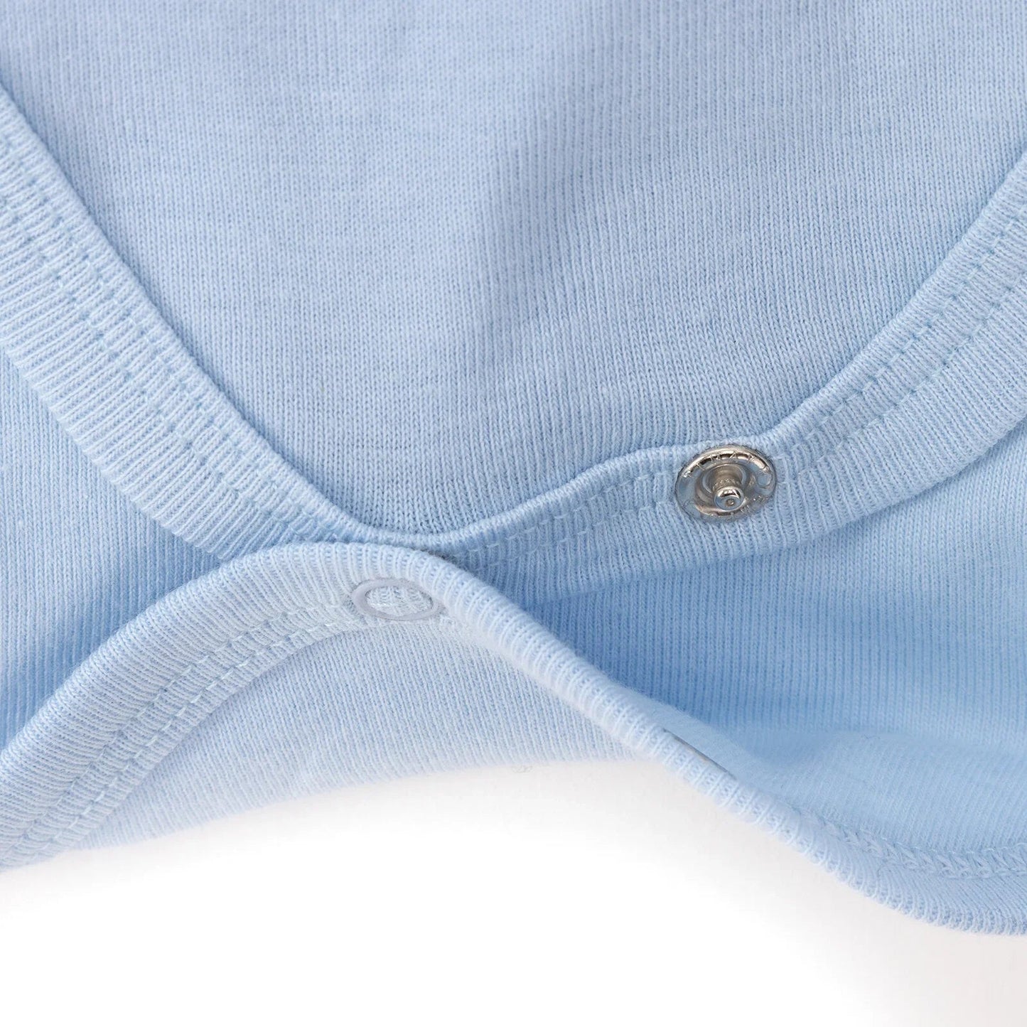 HelloBaby Short Sleeve Bodysuit - Blue - mezetto ebebek ebebek