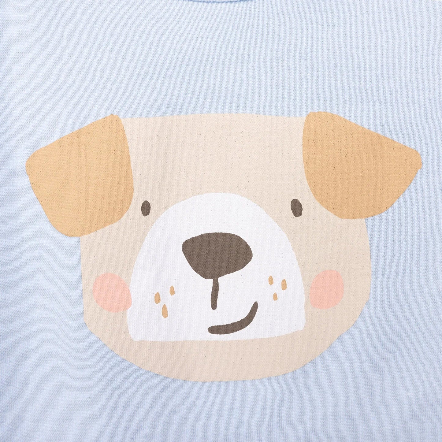 HelloBaby Short Sleeve Bodysuit - Blue - mezetto ebebek ebebek