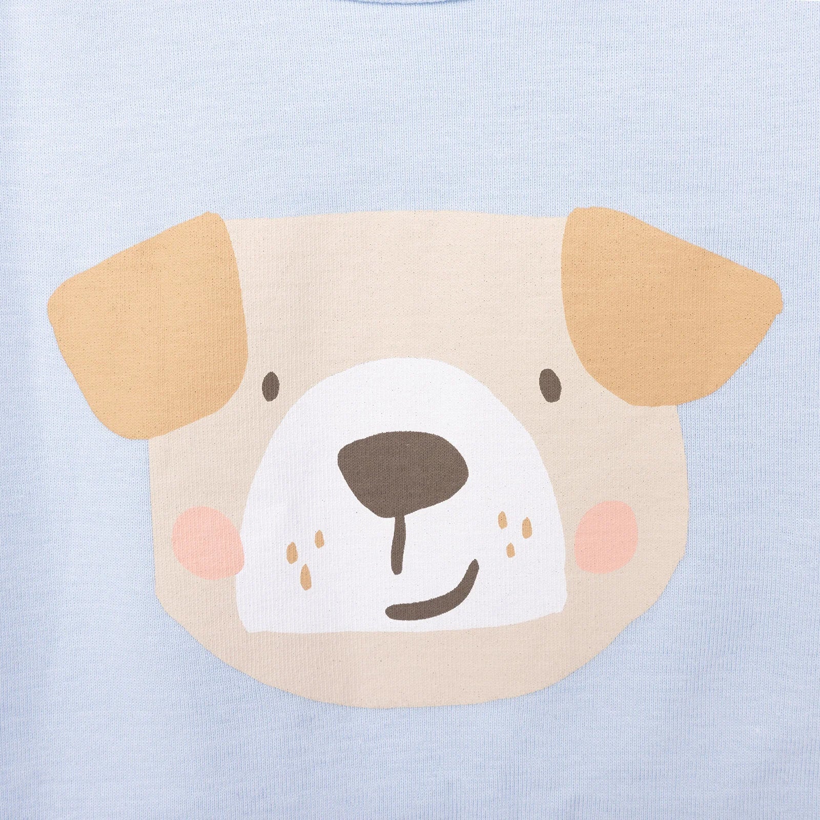 HelloBaby Short Sleeve Bodysuit - Blue - mezetto ebebek ebebek