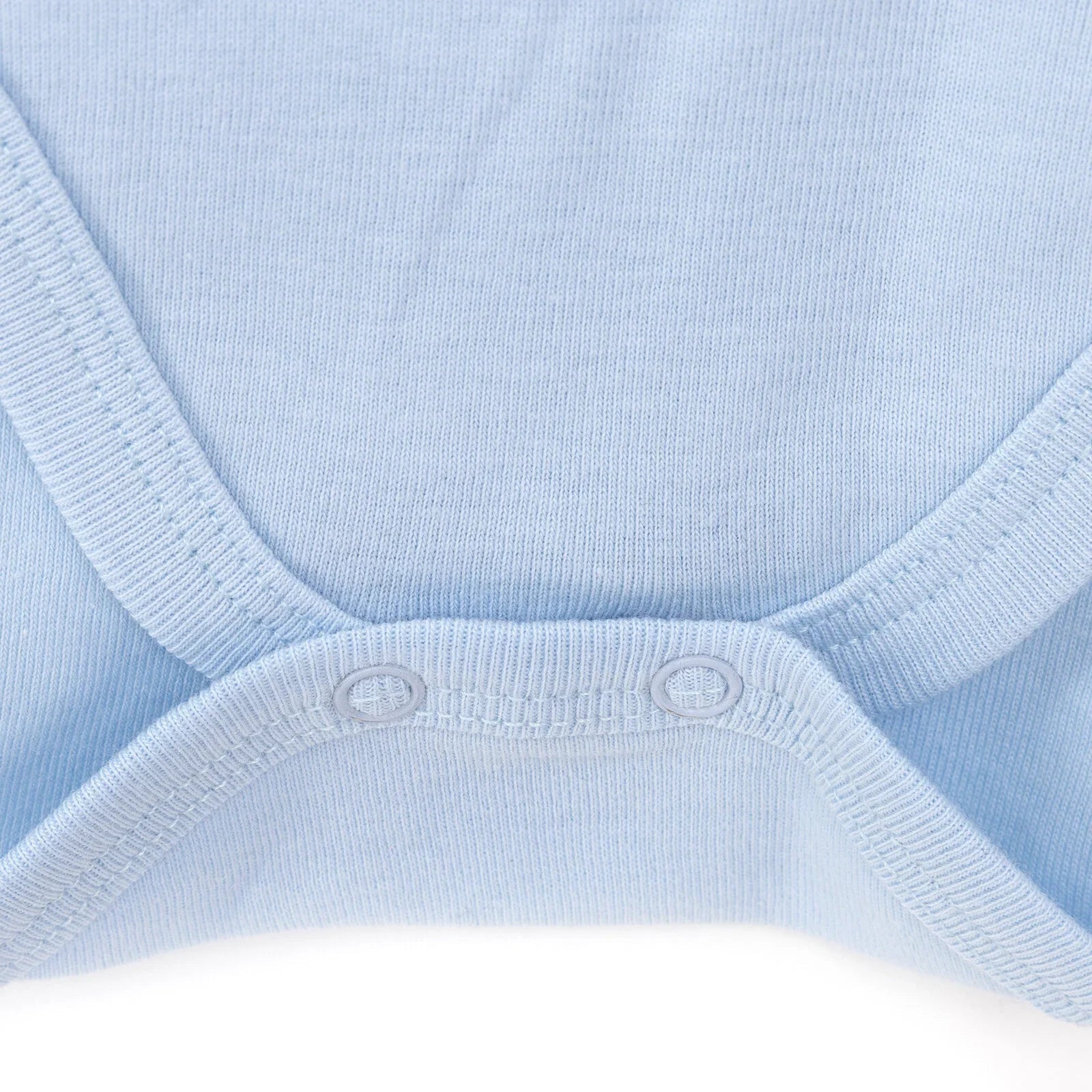 HelloBaby Short Sleeve Bodysuit - Blue - mezetto ebebek ebebek