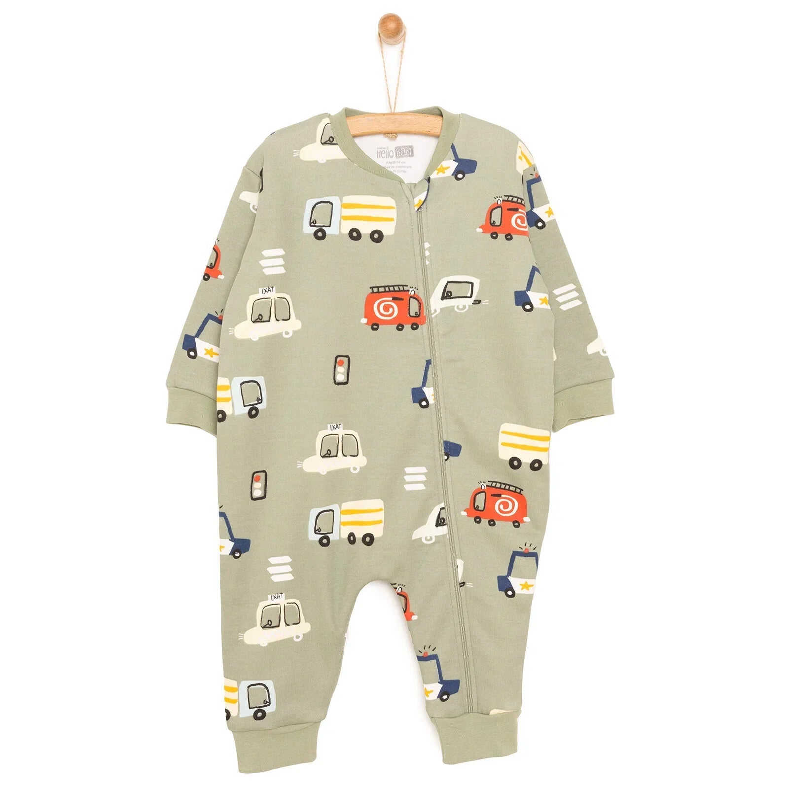 Hellobaby Sleeping Bag 1 Tog - Khaki - mezetto ebebek ebebek