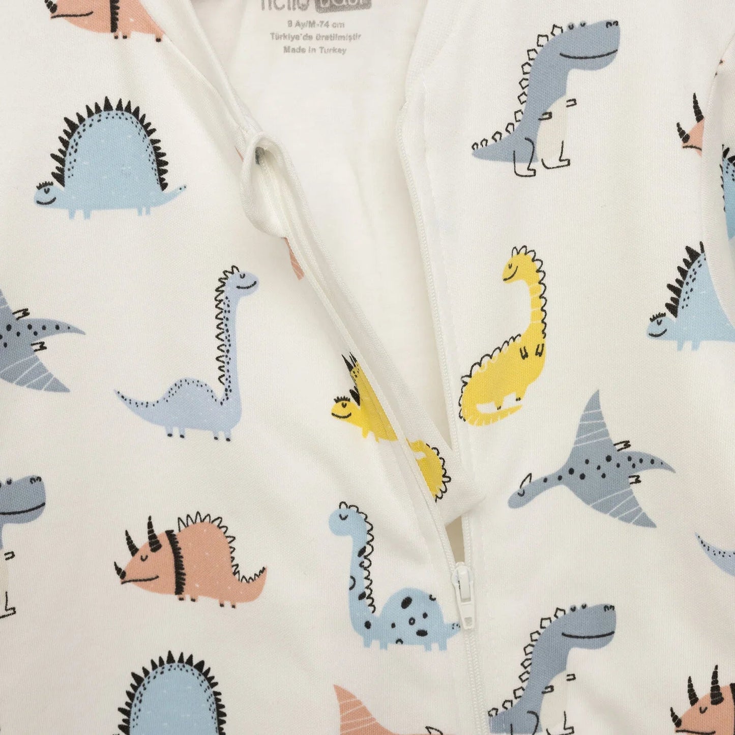 HelloBaby Sleepsuit - Ecru - mezetto ebebek ebebek