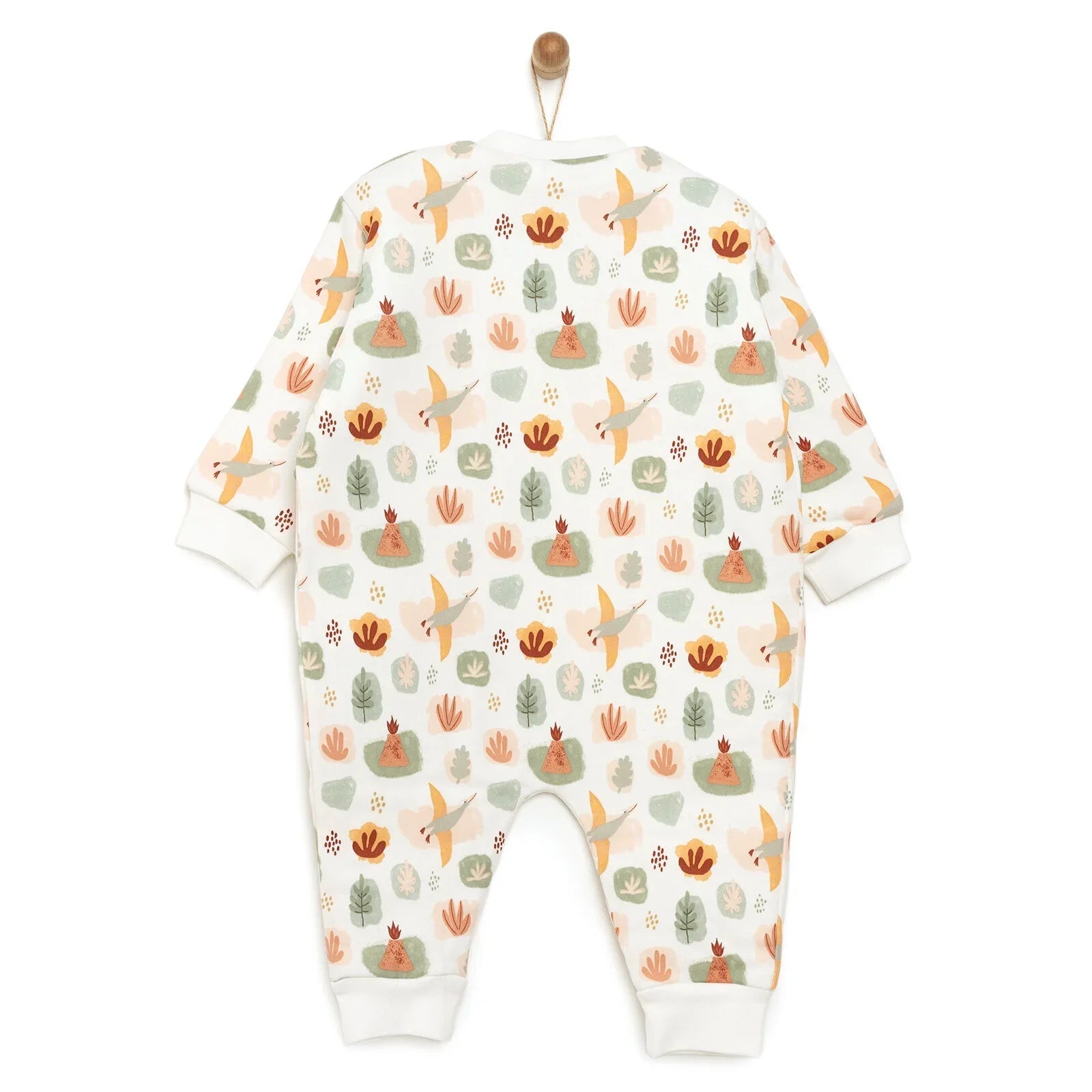 HelloBaby Sleepsuit - Ecru - mezetto ebebek ebebek