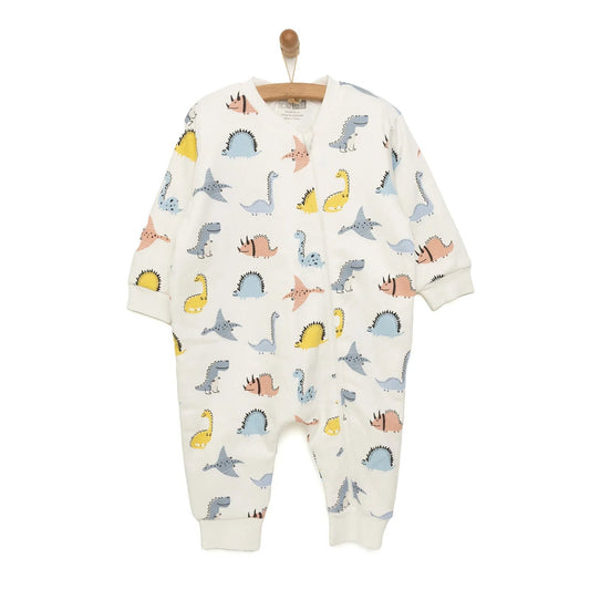 HelloBaby Sleepsuit - Ecru - mezetto ebebek ebebek