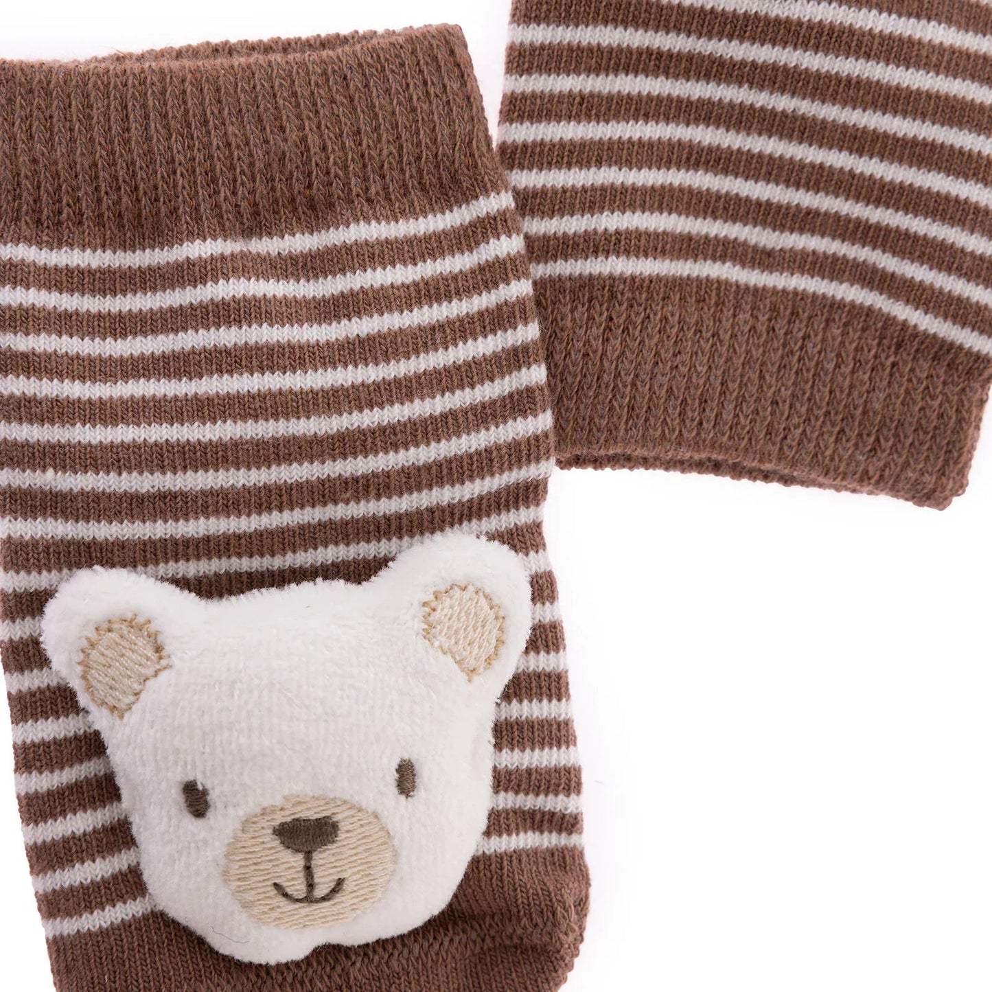 HelloBaby Socks - Brown - mezetto ebebek ebebek