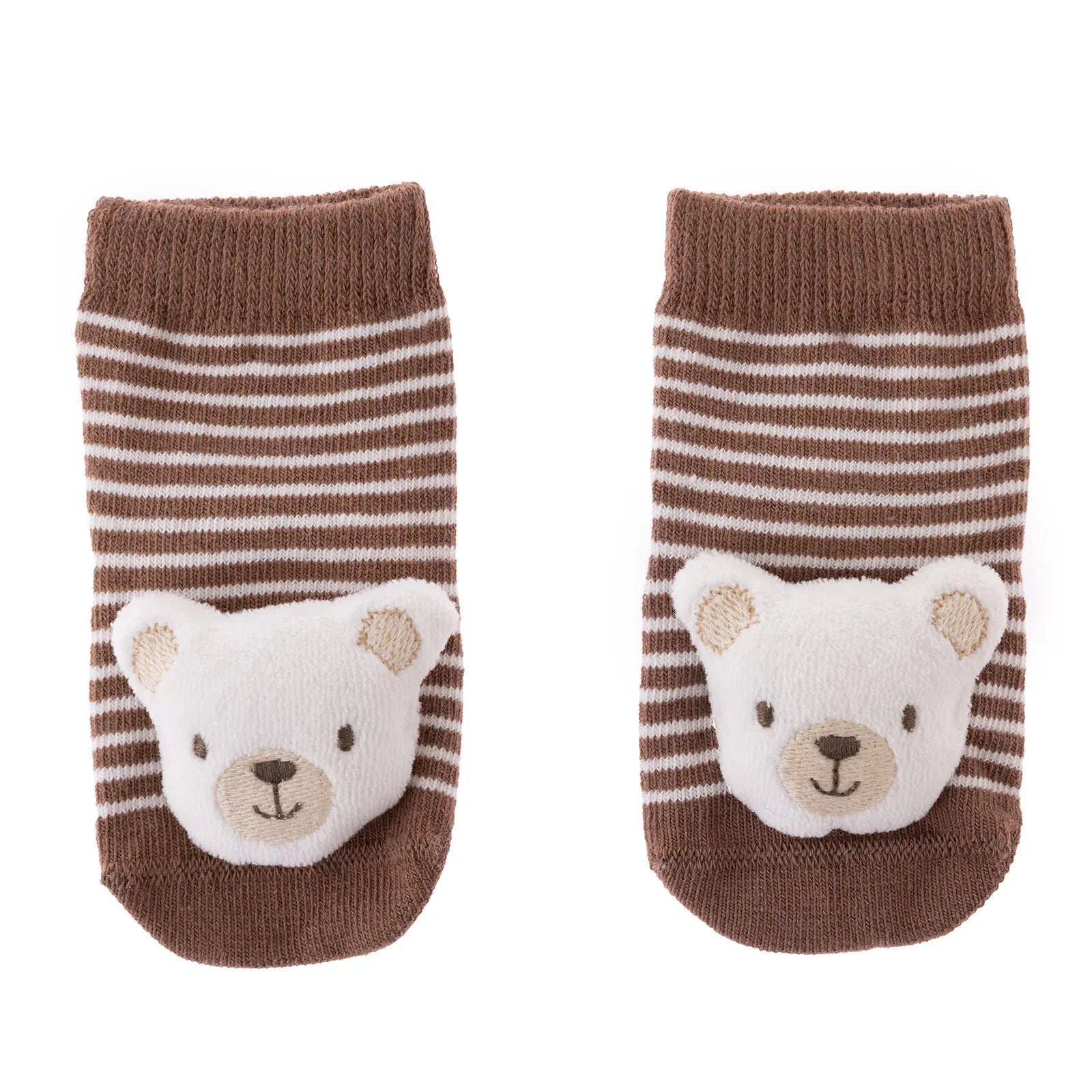 HelloBaby Socks - Brown - mezetto ebebek ebebek