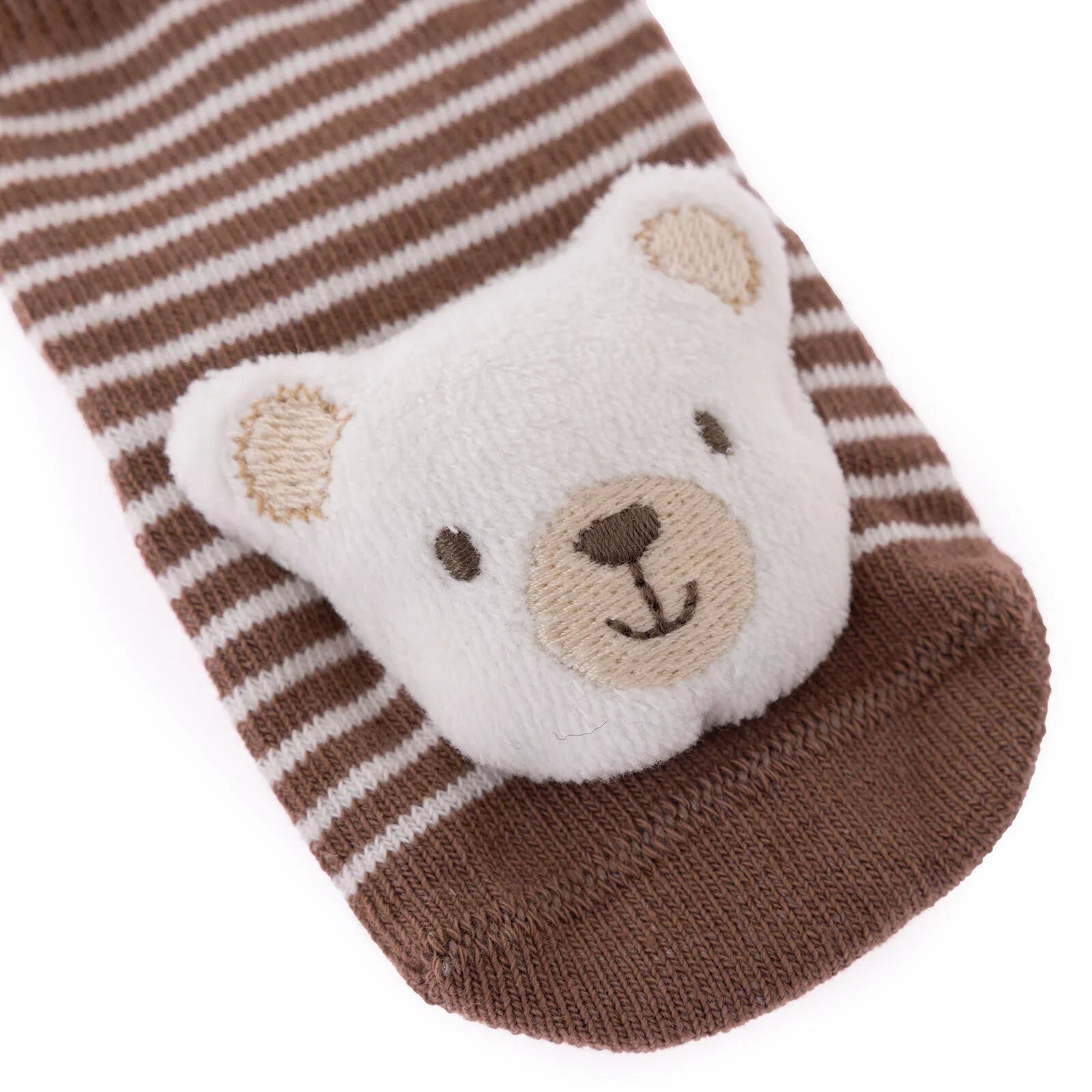 HelloBaby Socks - Brown - mezetto ebebek ebebek