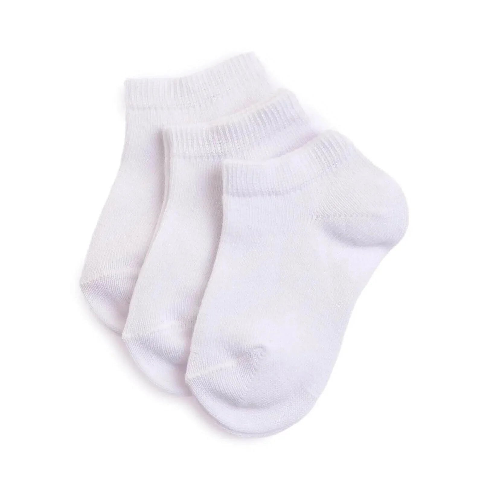 HelloBaby Socks Pack of 3 - White - mezetto ebebek ebebek