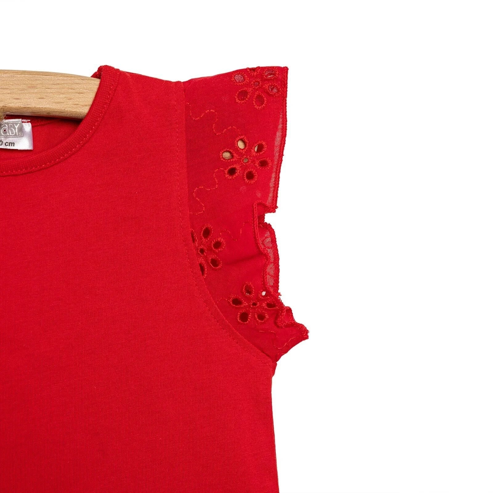 HelloBaby Spring Memories Girl Blouse - Red - mezetto ebebek ebebek