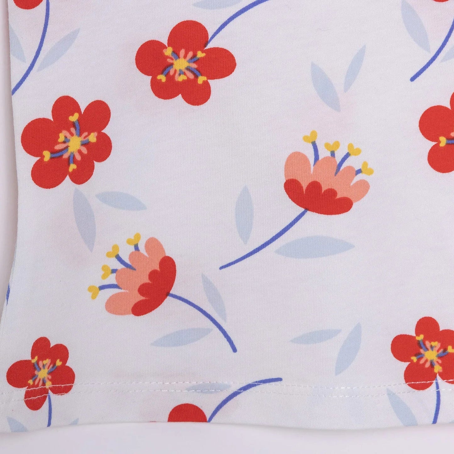 HelloBaby Spring Memories T-shirt - Ecru - mezetto ebebek ebebek