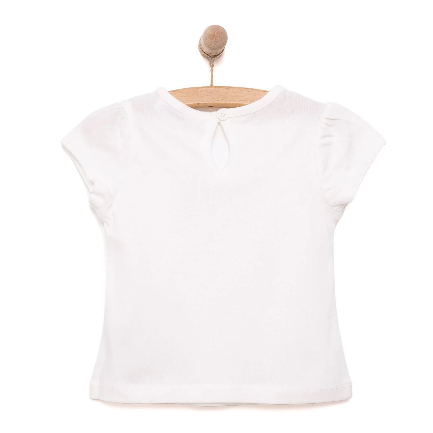 HelloBaby Spring Memories T-shirt - Ecru - mezetto ebebek ebebek