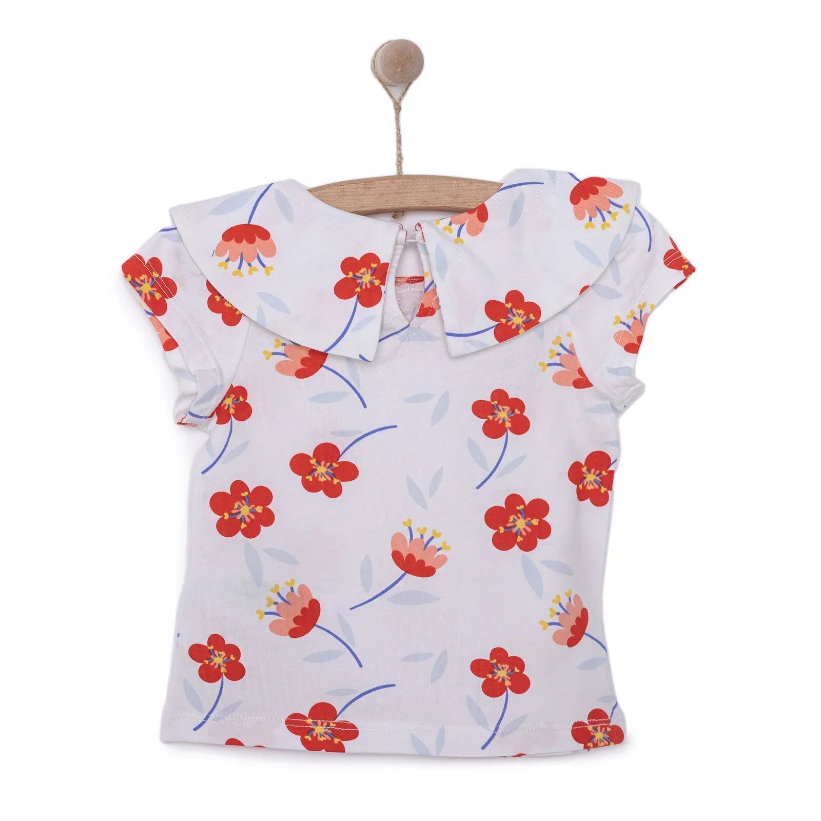 HelloBaby Spring Memories T-shirt - Ecru - mezetto ebebek ebebek