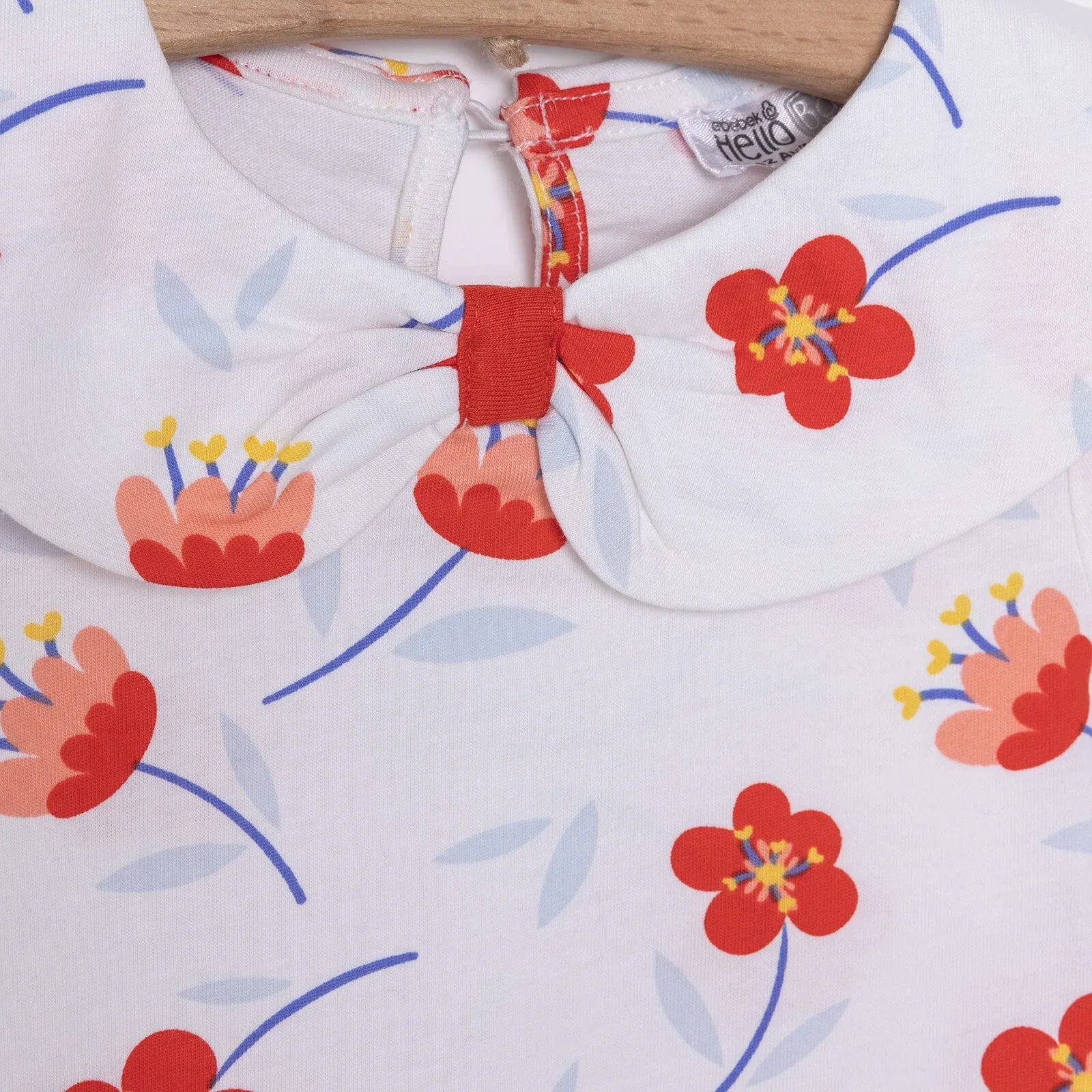 HelloBaby Spring Memories T-shirt - Ecru - mezetto ebebek ebebek