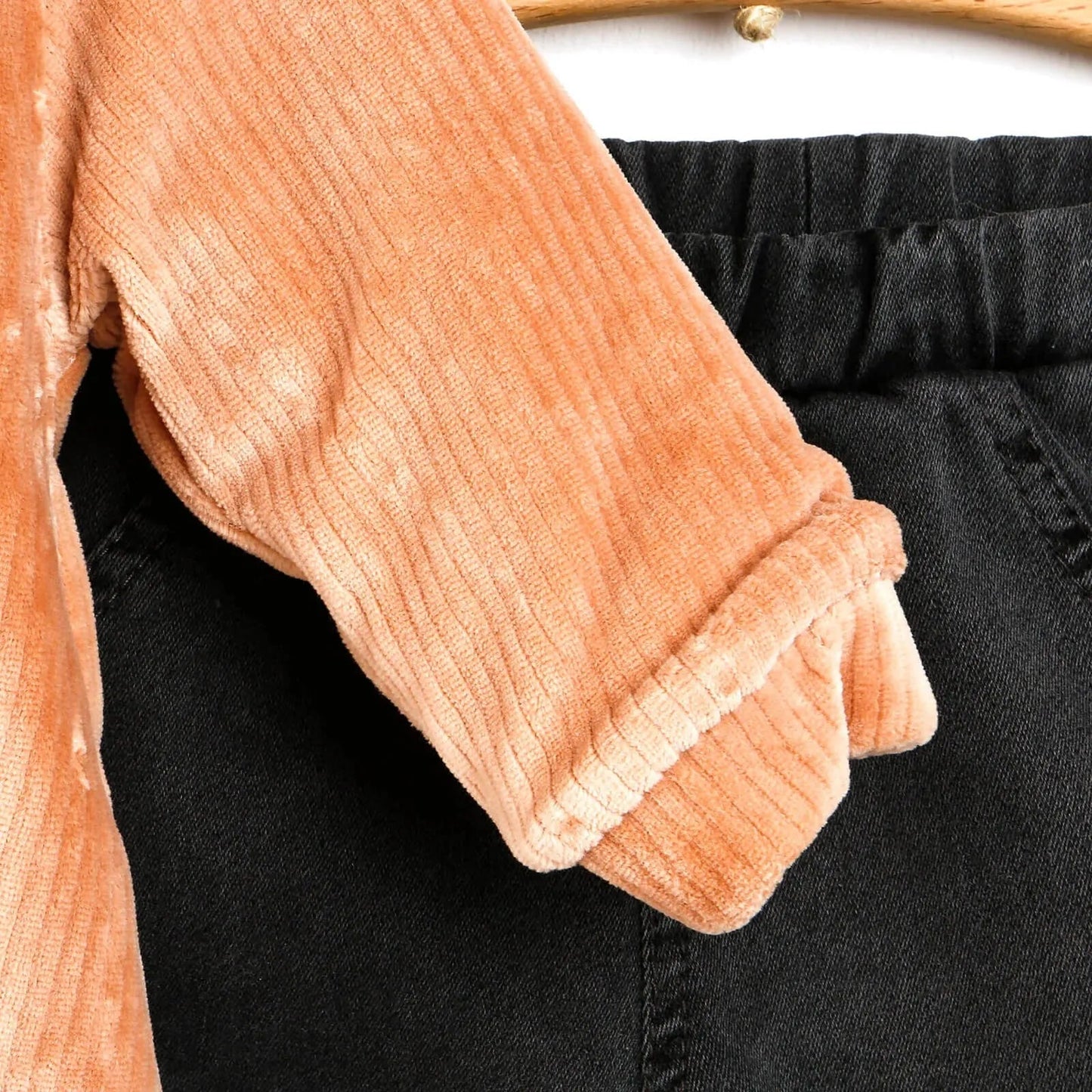 HelloBaby Sweater - Pants - Mink - mezetto ebebek ebebek