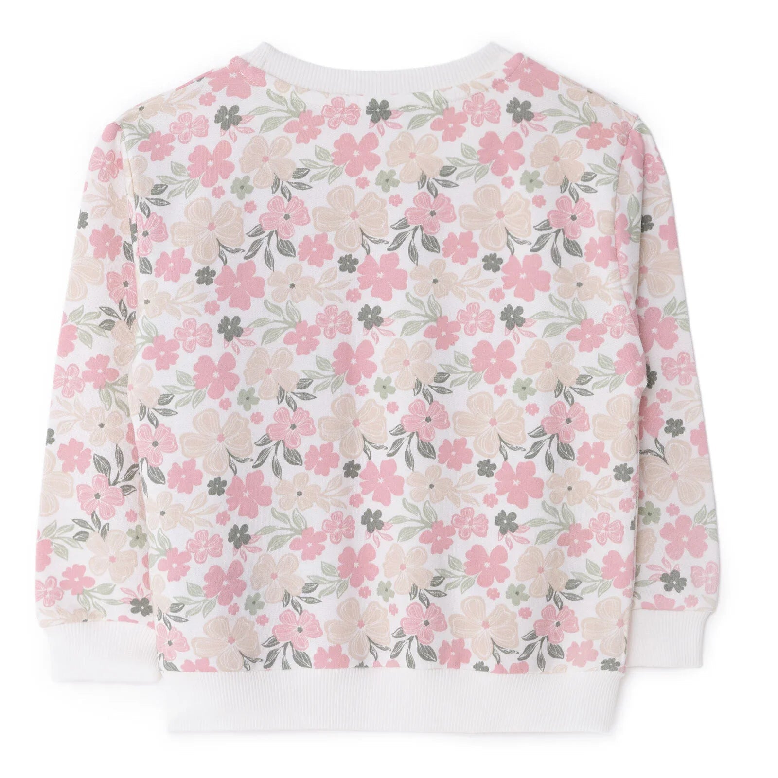 HelloBaby Sweatshirt - Ecru - mezetto ebebek ebebek
