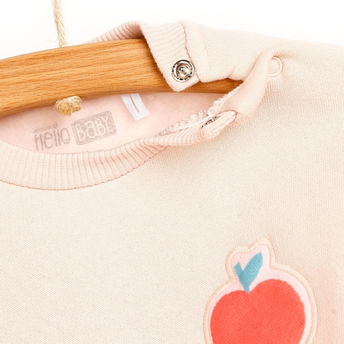HelloBaby Sweatshirt - Footless Bottom - Pink - mezetto ebebek ebebek