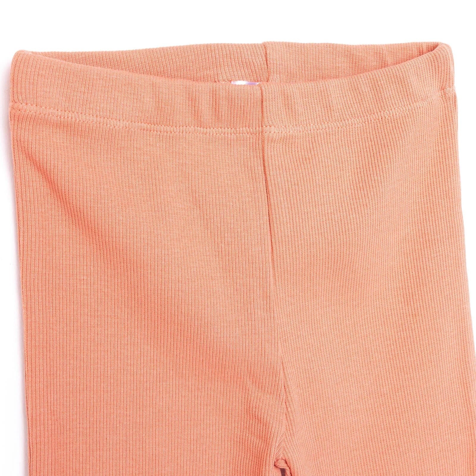 HelloBaby Sweatshirt Footless Bottom - Salmon - mezetto ebebek ebebek