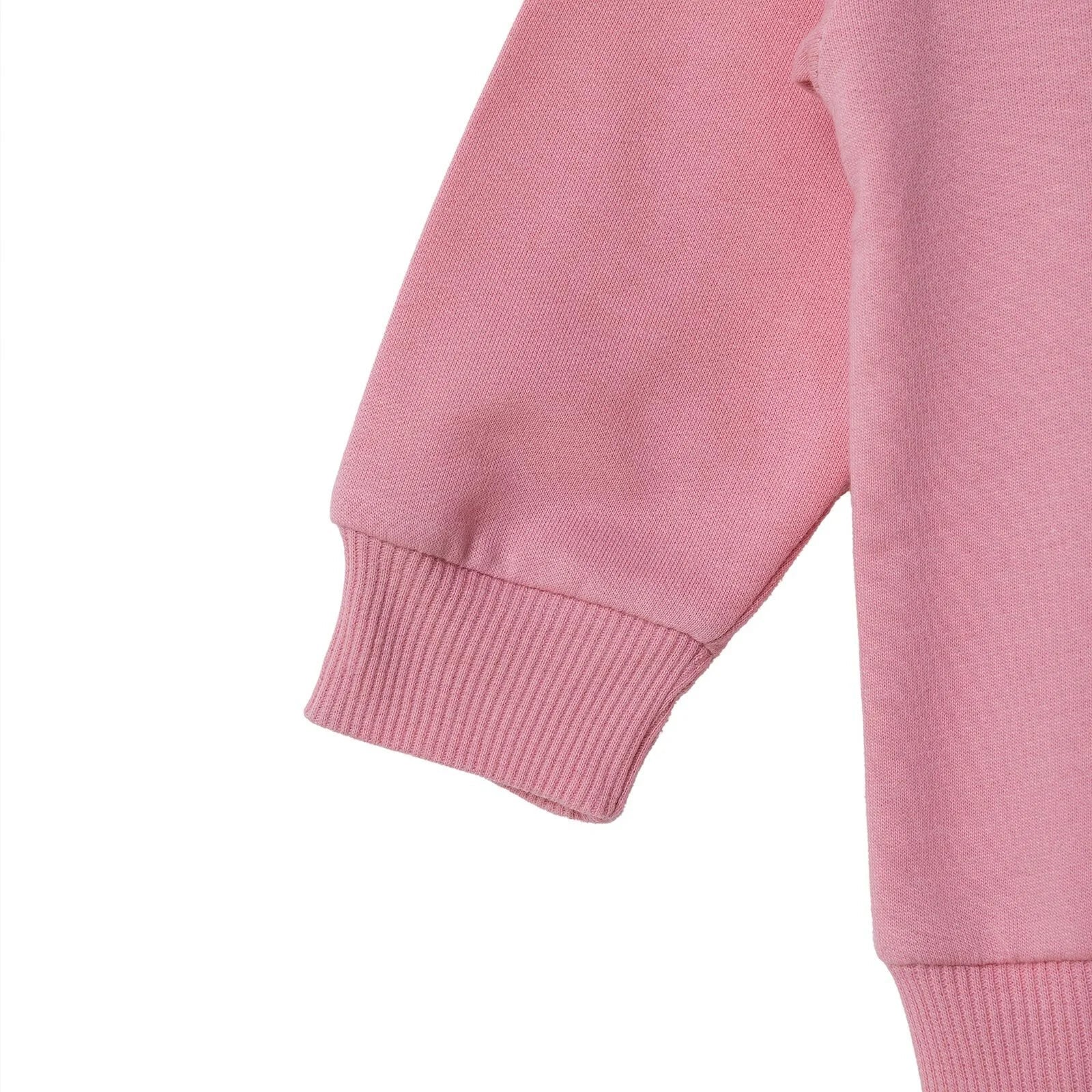 HelloBaby Sweatshirt - Light Pink - mezetto ebebek ebebek