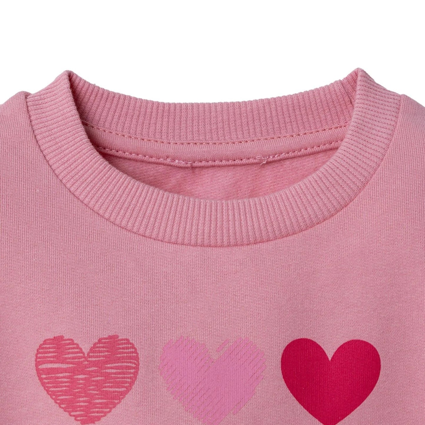 HelloBaby Sweatshirt - Light Pink - mezetto ebebek ebebek
