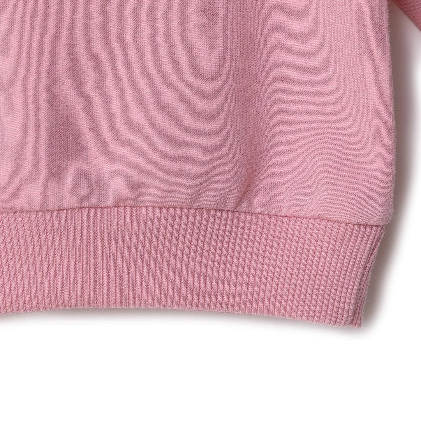 HelloBaby Sweatshirt - Light Pink - mezetto ebebek ebebek