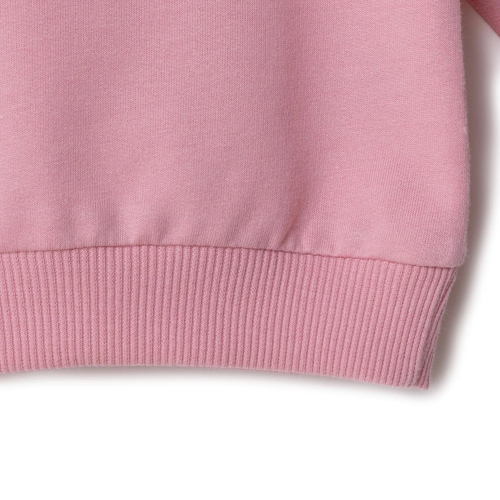 HelloBaby Sweatshirt - Light Pink - mezetto ebebek ebebek