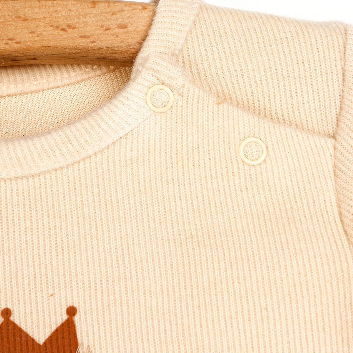 HelloBaby Sweatshirt - Vest - Bottom - Brown - mezetto ebebek ebebek