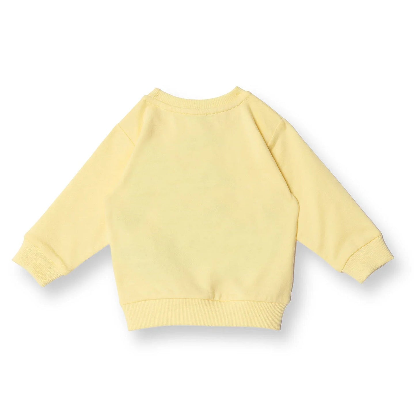 HelloBaby Sweatshirt - Yellow - mezetto ebebek ebebek