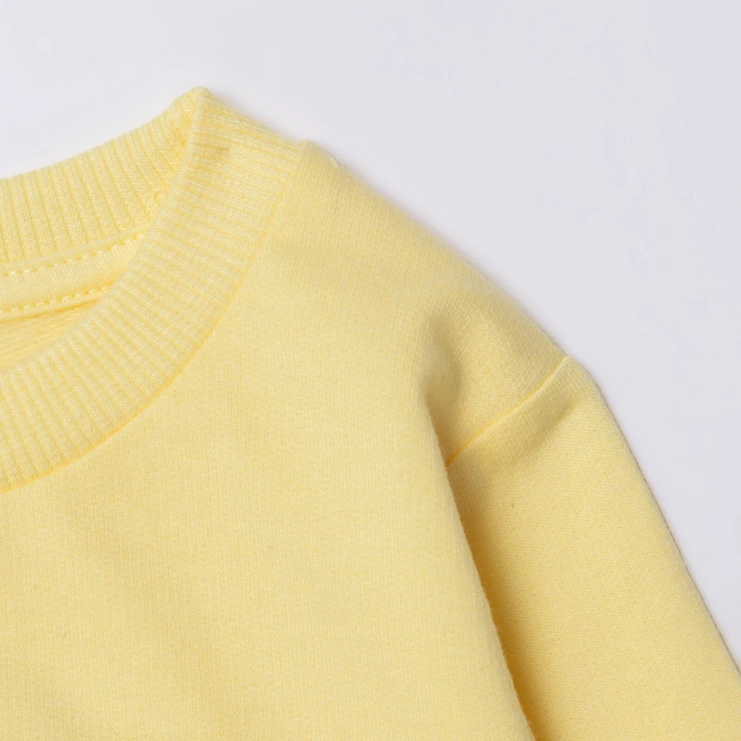 HelloBaby Sweatshirt - Yellow - mezetto ebebek ebebek