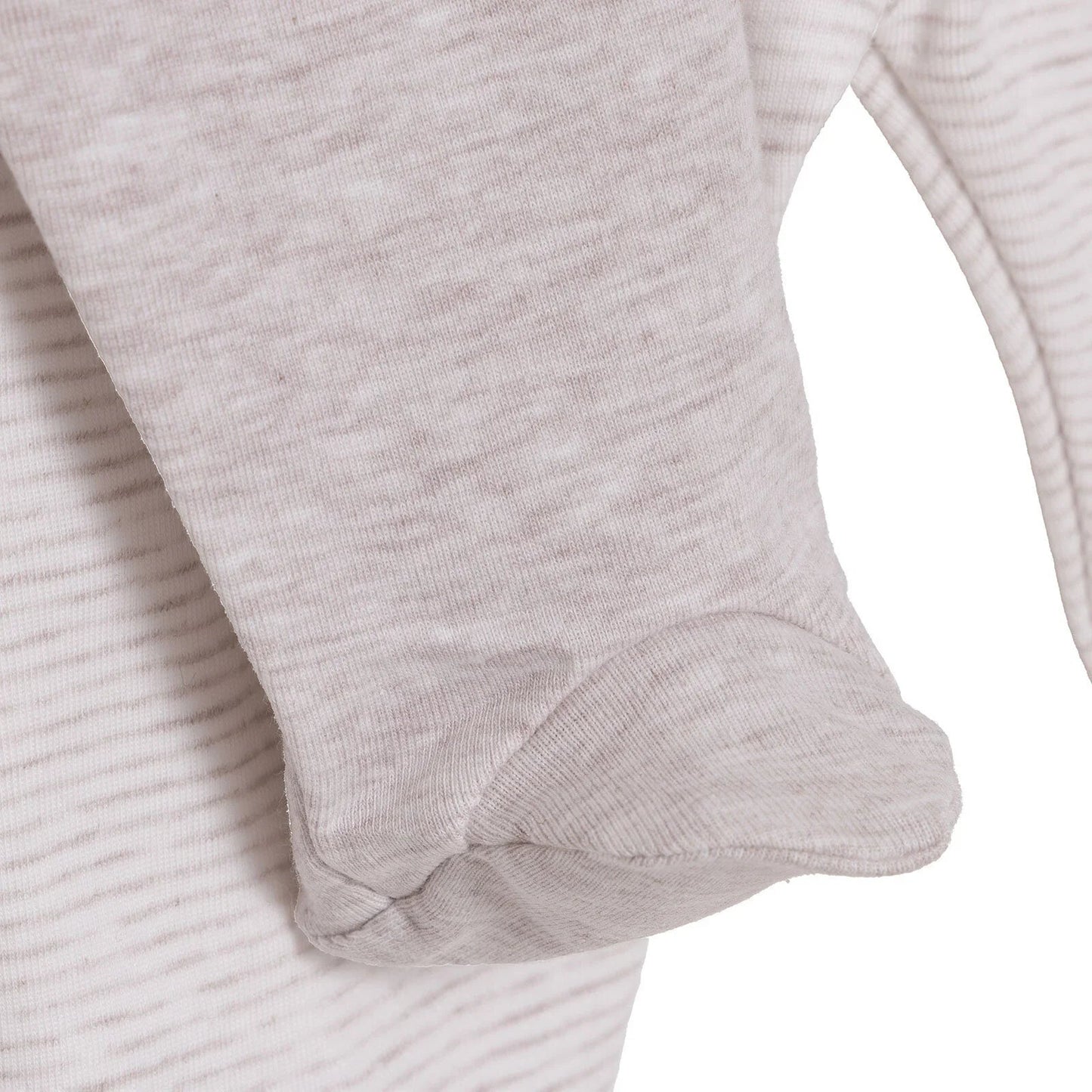 HelloBaby Unisex 2 Piece Footed Bottom - Beige - mezetto ebebek ebebek