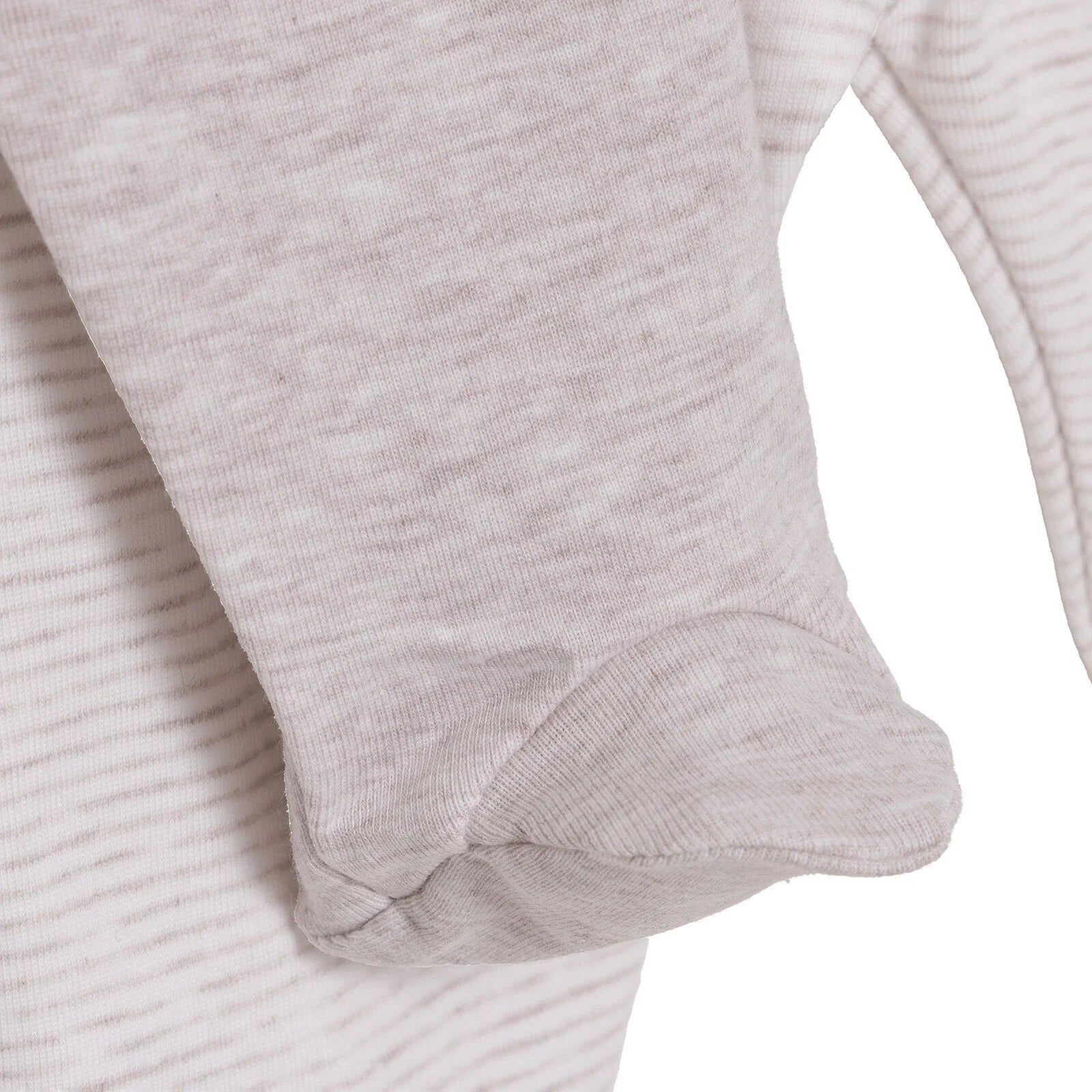 HelloBaby Unisex 2 Piece Footed Bottom - Beige - mezetto ebebek ebebek