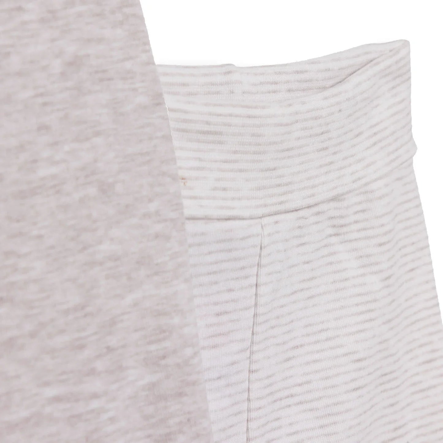 HelloBaby Unisex 2 Piece Footed Bottom - Beige - mezetto ebebek ebebek