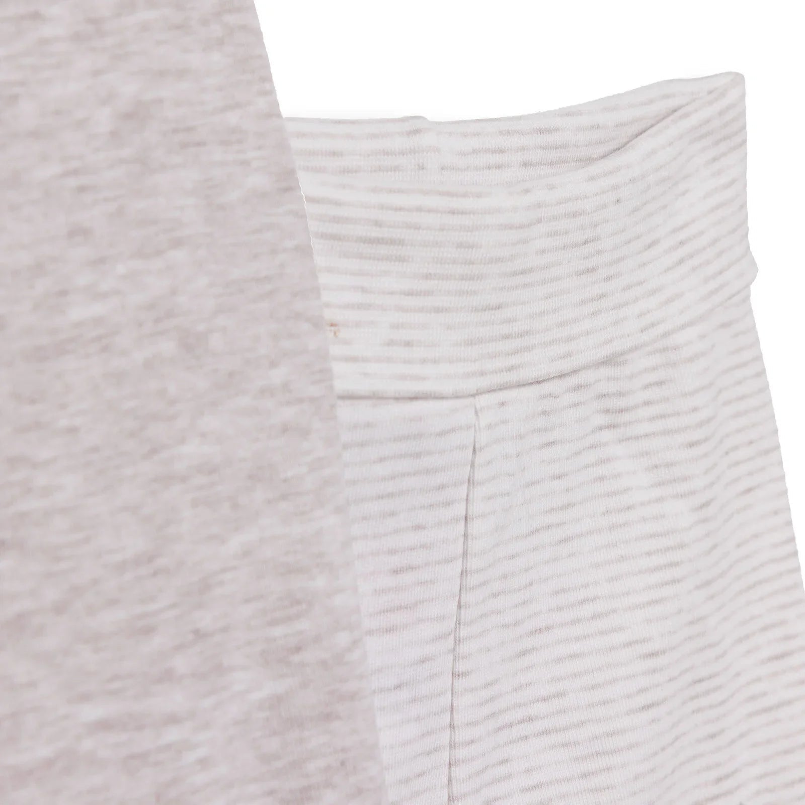 HelloBaby Unisex 2 Piece Footed Bottom - Beige - mezetto ebebek ebebek