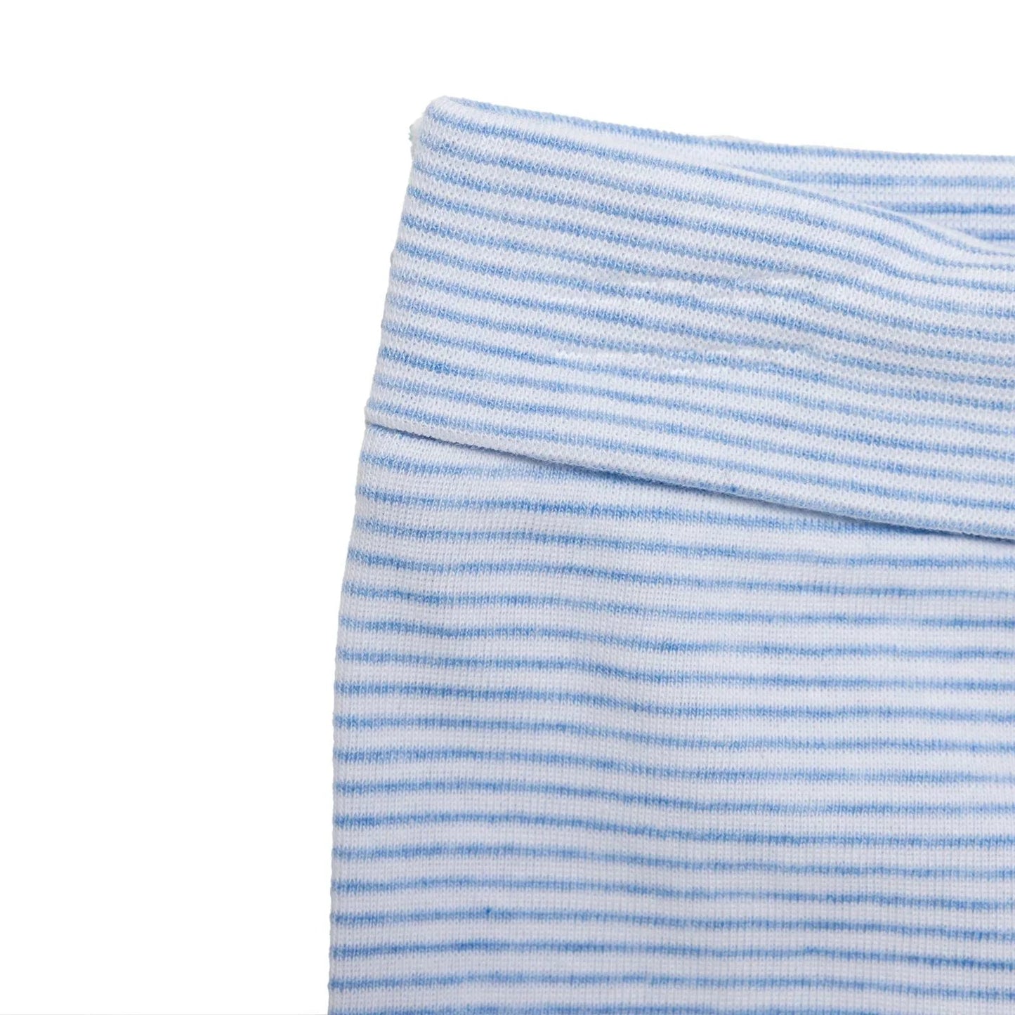 HelloBaby Unisex 2 Piece Footed Bottom - Blue - mezetto ebebek ebebek