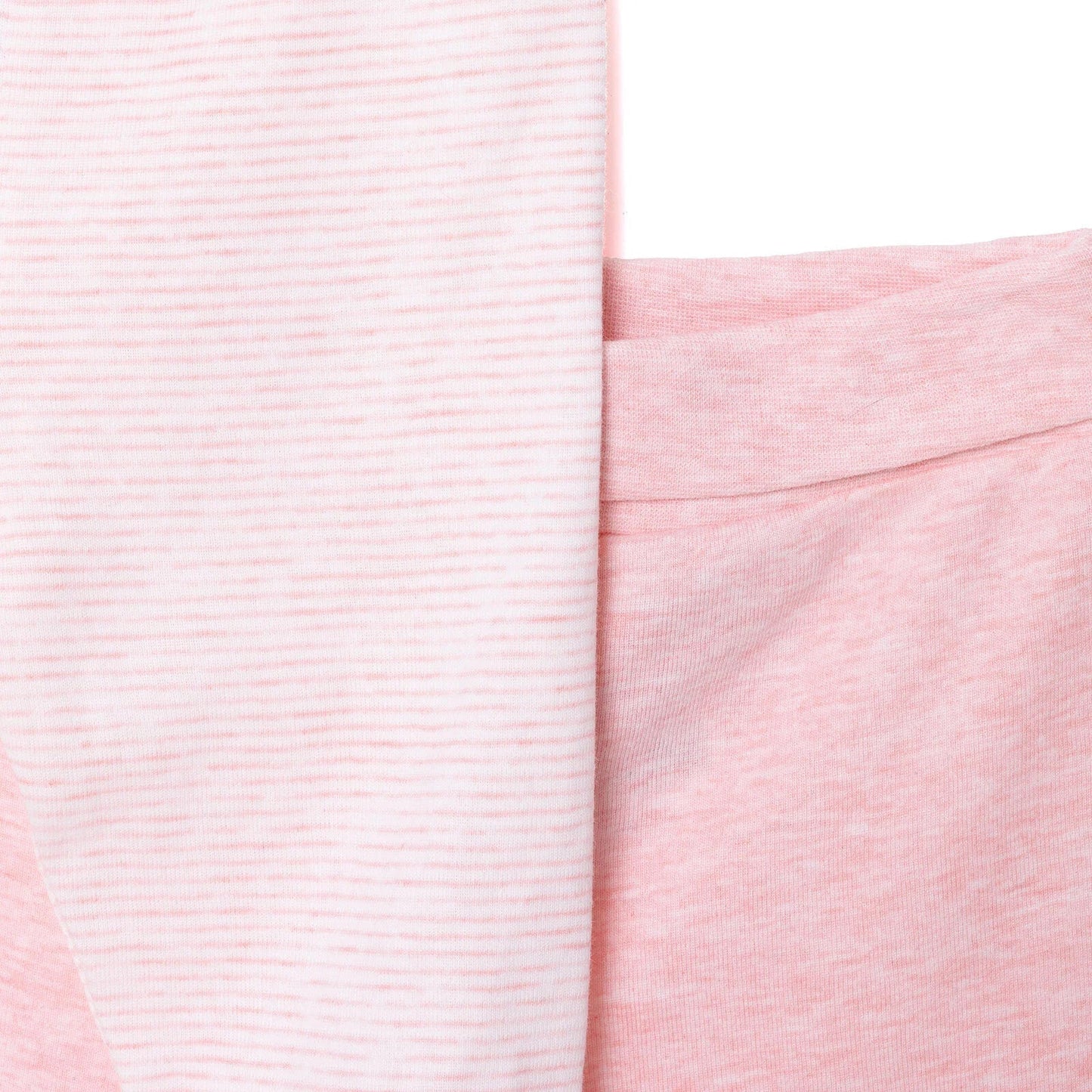 HelloBaby Unisex 2 Piece Footed Bottom - Pink - mezetto ebebek ebebek