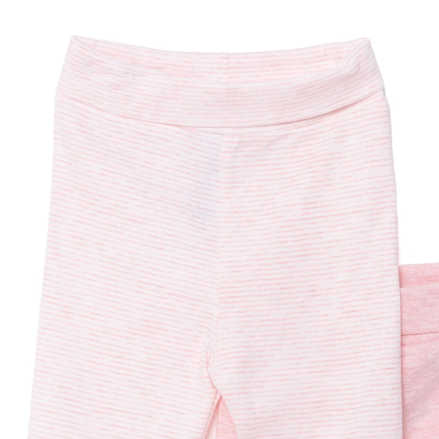 HelloBaby Unisex 2 Piece Footed Bottom - Pink - mezetto ebebek ebebek