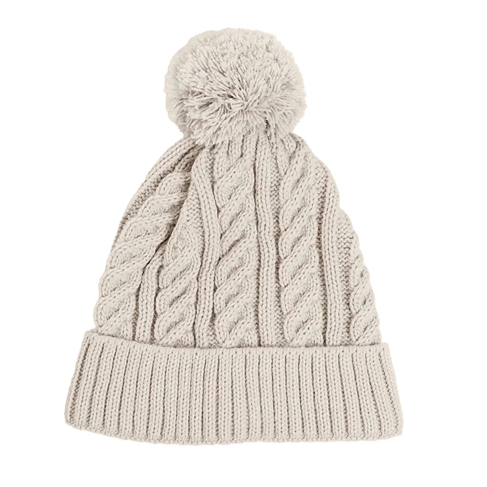 HelloBaby Unisex Beanie - Ecru - mezetto ebebek ebebek