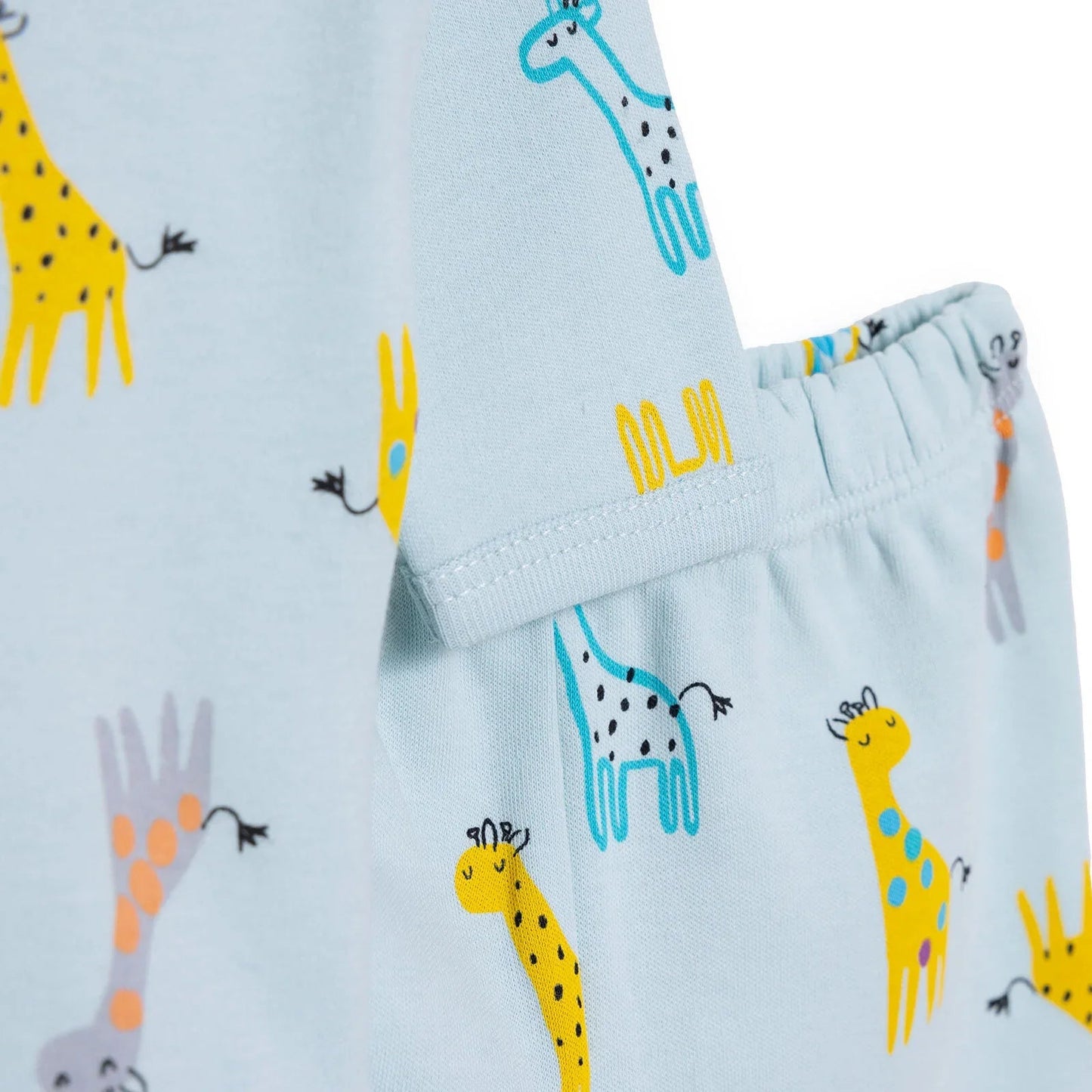 HelloBaby Unisex Body - Footless Bottom - Light Blue - mezetto ebebek ebebek