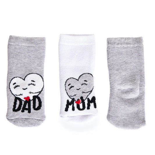 HelloBaby Unisex Chenille Socks 3 Pack - White - mezetto ebebek ebebek