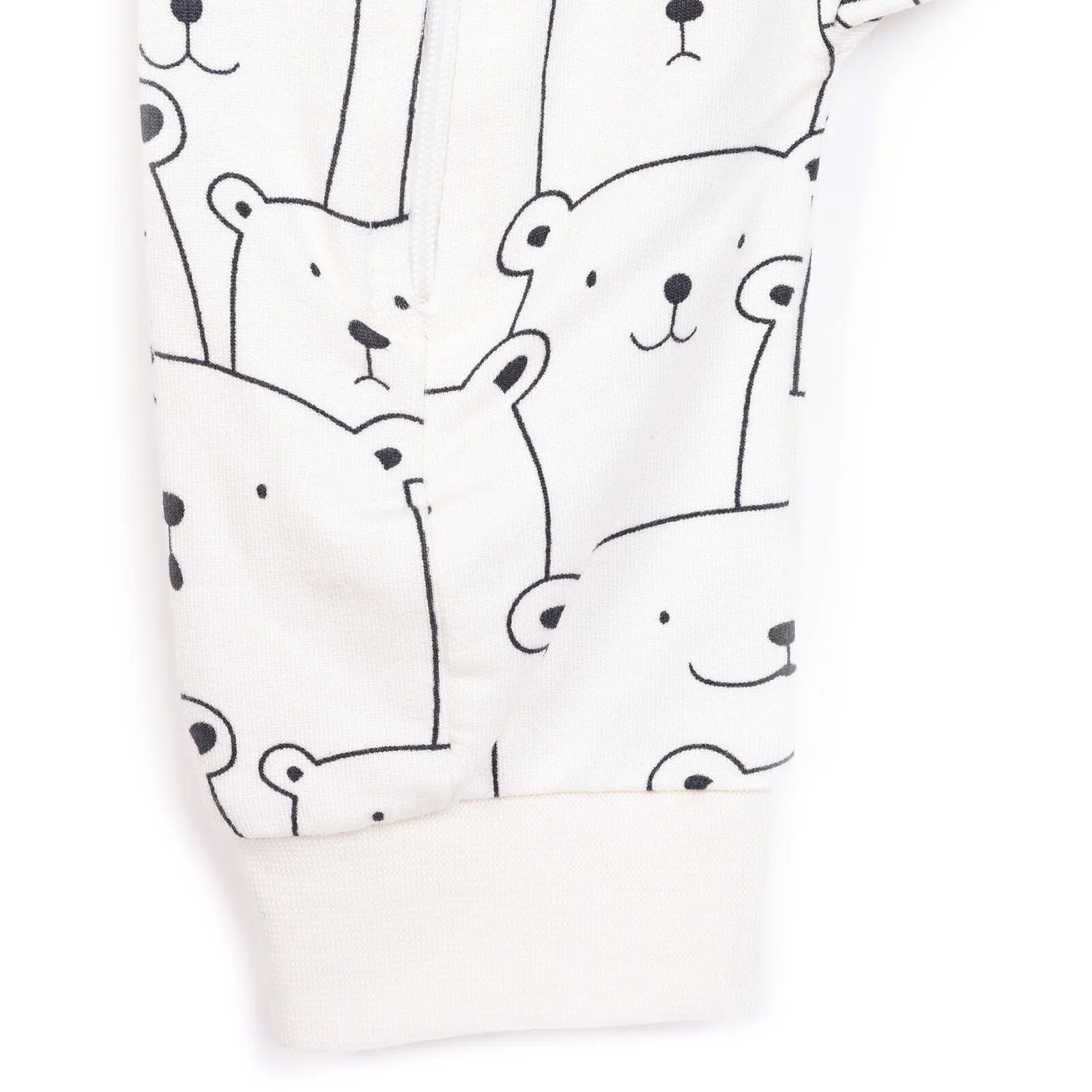 HelloBaby Unisex Jumpsuit - Ecru - mezetto ebebek ebebek