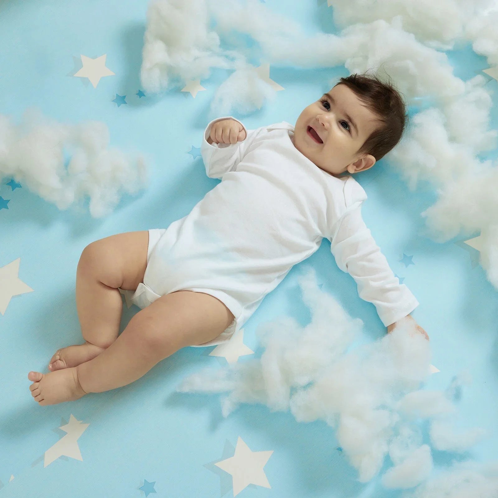 HelloBaby Unisex Long Sleeve Bodysuit 5 pcs - mezetto ebebek ebebek