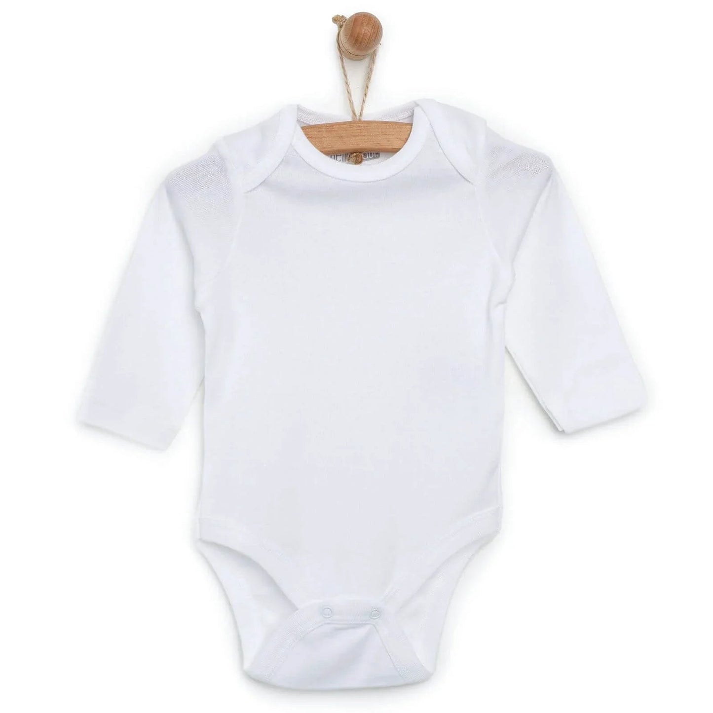 HelloBaby Unisex Long Sleeve Bodysuit 5 pcs - mezetto ebebek ebebek