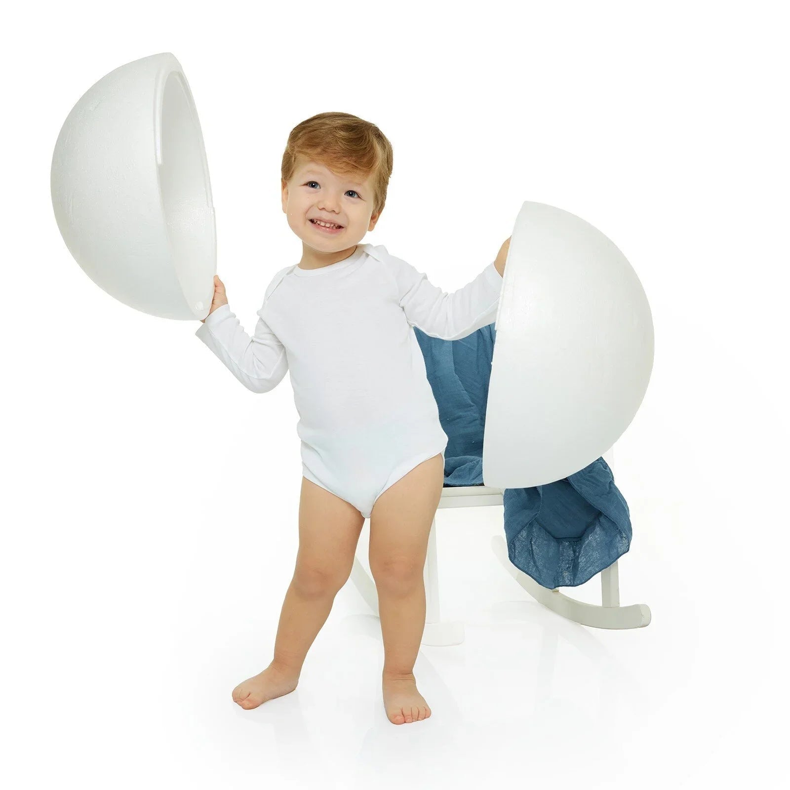 HelloBaby Unisex Long Sleeve Bodysuit 5 pcs - mezetto ebebek ebebek